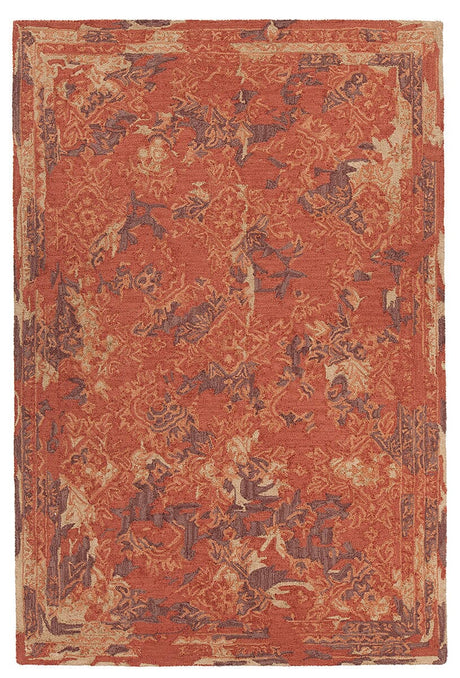 Chandra Zyana Zya43901 Rust / Brown / Gold Rugs.