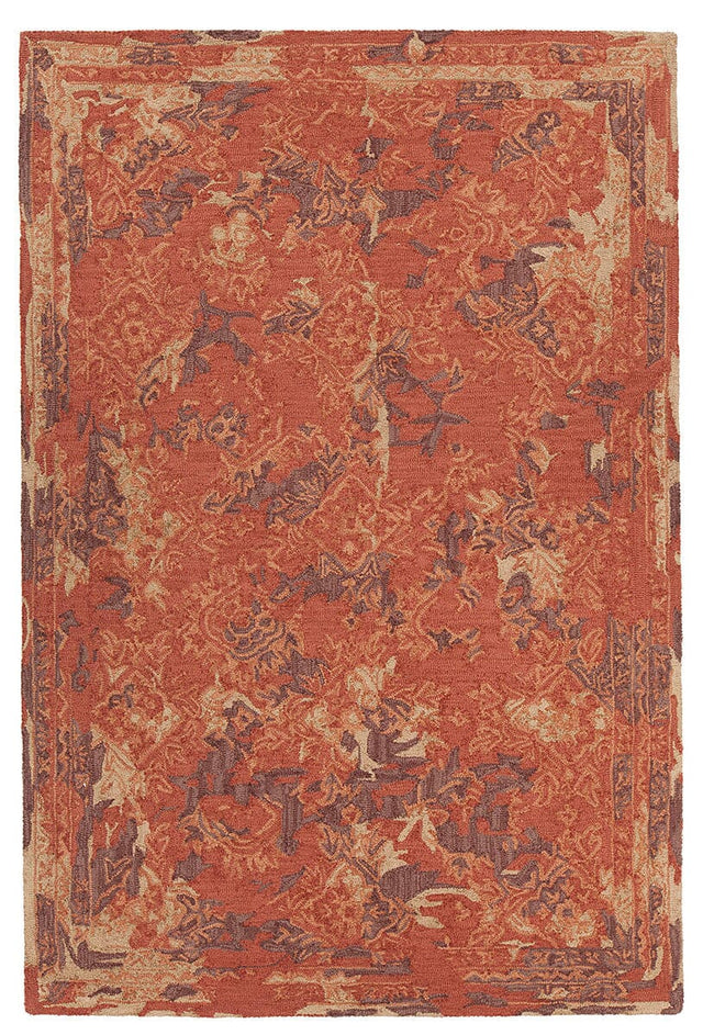 Chandra Zyana Zya43901 Rust / Brown / Gold Rugs.