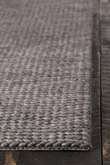 Chandra Chloe CHL-38503 Grey rug, corner detail
