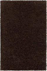 Chandra Cinzia CIN-35200 Chocolate rug, flat view