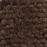 Chandra Cinzia CIN-35200 Chocolate rug, texture close-up