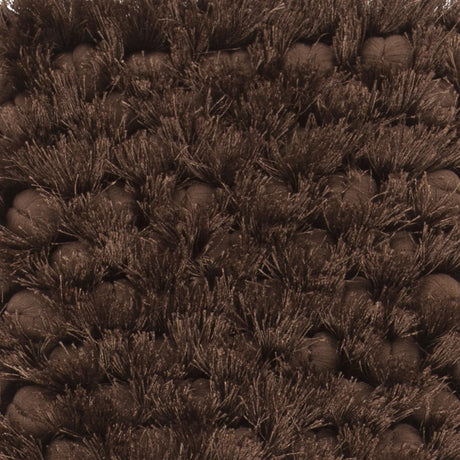 Chandra Cinzia CIN-35200 Chocolate rug, texture close-up
