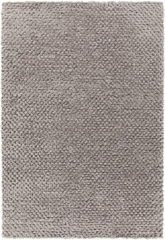 Chandra Cinzia CIN-35201 Silver rug, flat view