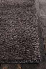 Chandra Cinzia CIN-35203 Grey rug, corner detail