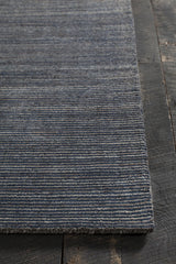 Chandra Citizen CIT-34300 Denim Blue rug, corner detail
