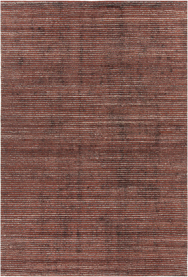 Chandra Citizen CIT-34301 Rust rug, flat view