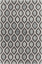 Chandra Clara CLA-7102 Grey and White rug, flat view