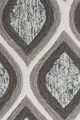 Chandra Clara CLA-7102 Grey and White rug, texture close-up