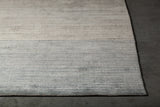 Chandra Cleo CLE-49100 Grey and Beige rug, corner detail