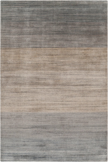 Chandra Cleo CLE-49100 Grey and Beige rug, flat view