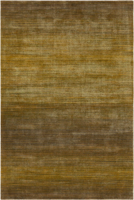 Chandra Cleo CLE-49102 Green rug, flat view