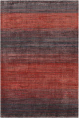 Chandra Cleo CLE-49104 Orange and Grey rug, flat view