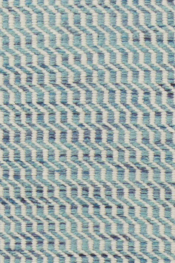 Chandra Crest CRE-33503 Blue and White rug, texture close-up