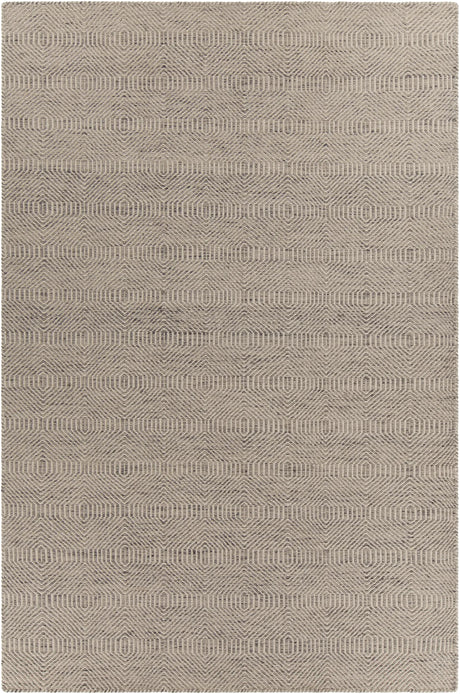 Chandra Crest CRE-33505 Light Brown and Beige rug, flat view