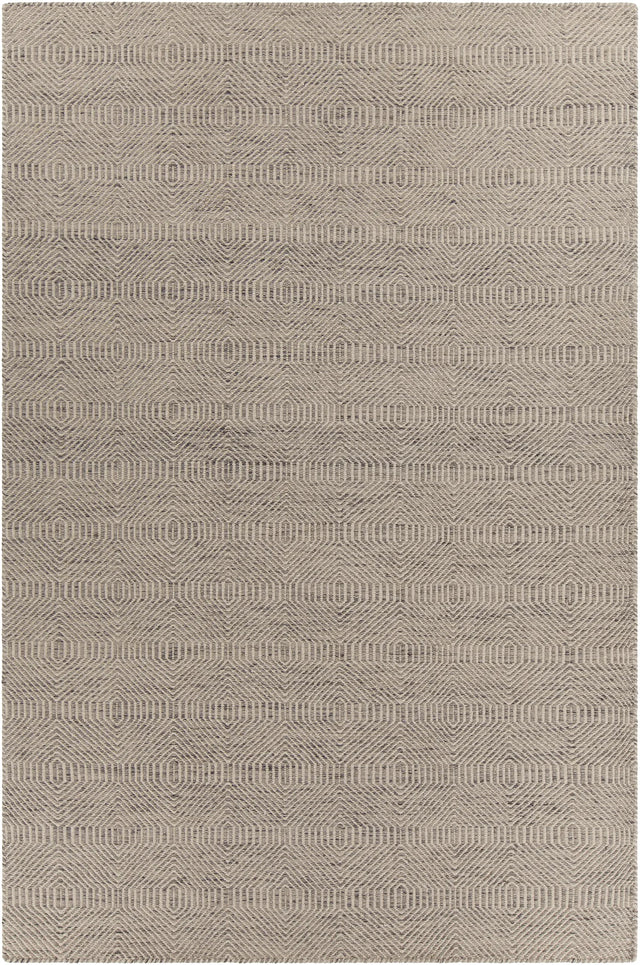Chandra Crest CRE-33505 Light Brown and Beige rug, flat view
