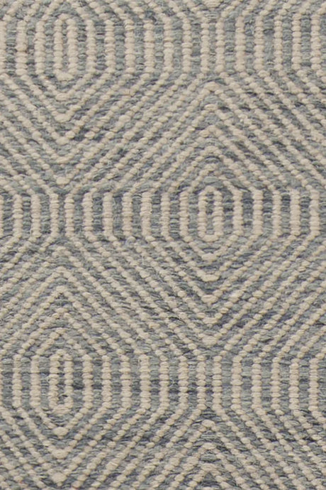 Chandra Crest CRE-33506 Light Blue and Beige rug, texture close-up
