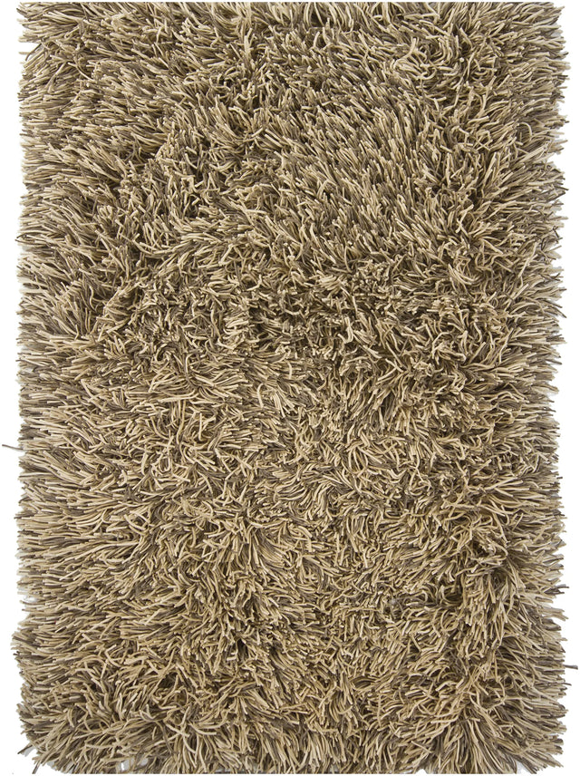 Chandra Cyrah CYR-10800 Taupe and Tan and Ivory rug, flat view