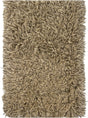 Chandra Cyrah CYR-10800 Taupe and Tan and Ivory rug, flat view