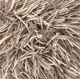 Chandra Cyrah CYR-10800 Taupe and Tan and Ivory rug, texture close-up