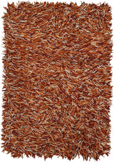 Chandra Cyrah CYR-10801 Red and Orange and Ivory rug, flat view
