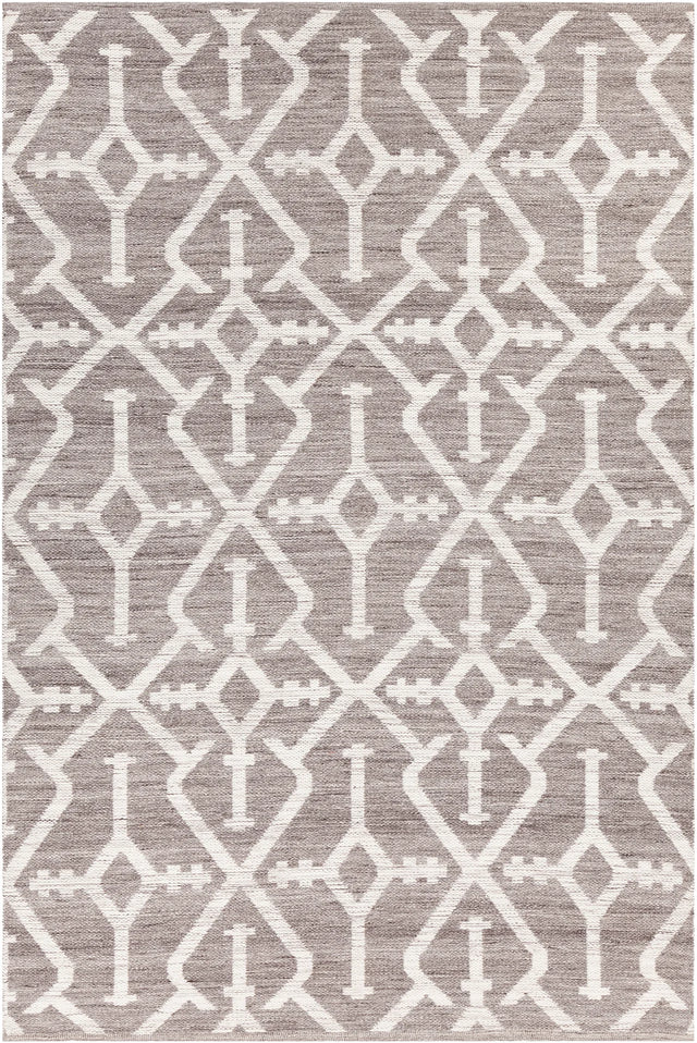 Chandra Dani DAN-50900 Brown and Beige rug, flat view