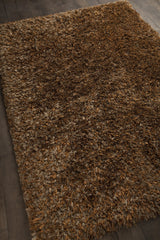 Chandra Diano DIA-29500 Brown rug, angled side view