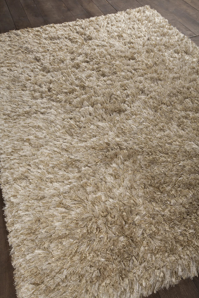Chandra Diano DIA-29502 Tan rug, angled side view