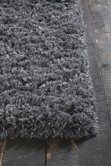 Chandra Diano DIA-29503 Grey rug, corner detail