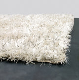 Chandra Dior DIO-14400 White and Black rug, corner detail