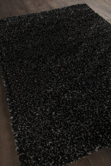 Chandra Dior DIO-14401 Black and White rug, angled side view
