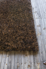 Chandra Dior DIO-14402 Brown and Black rug, corner detail