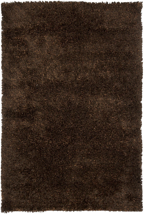 Chandra Dior DIO-14402 Brown and Black rug, flat view