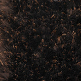 Chandra Dior DIO-14402 Brown and Black rug, texture close-up