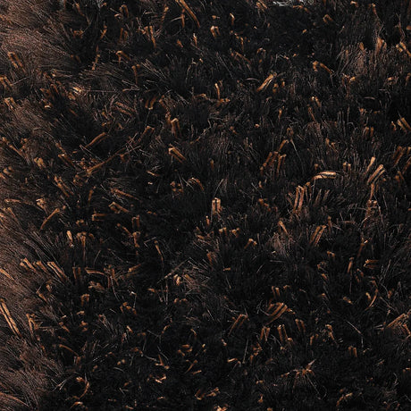 Chandra Dior DIO-14402 Brown and Black rug, texture close-up