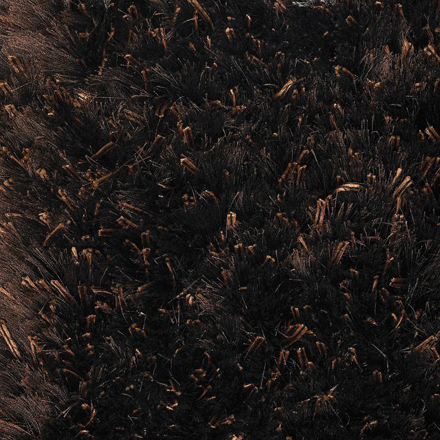 Chandra Dior DIO-14402 Brown and Black rug, texture close-up