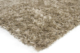 Chandra Dior DIO-14403 Taupe and Black rug, corner detail
