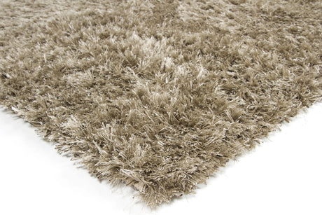 Chandra Dior DIO-14403 Taupe and Black rug, corner detail
