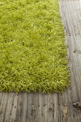 Chandra Duke DUK-20900 Green rug, corner detail