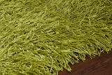 Chandra Duke DUK-20900 Green rug, side detail view