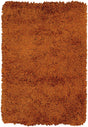Chandra Duke DUK-20903 Orange and Rust rug, flat view