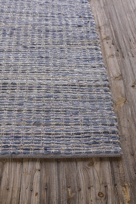Chandra Easton EAS-7200 Blue rug, corner detail