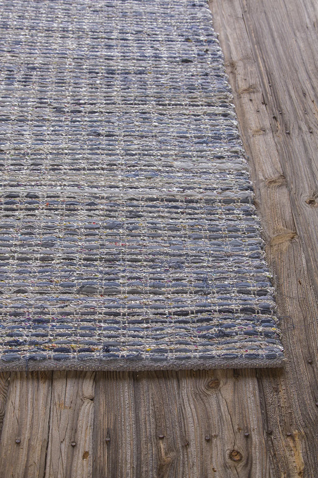 Chandra Easton EAS-7200 Blue rug, corner detail