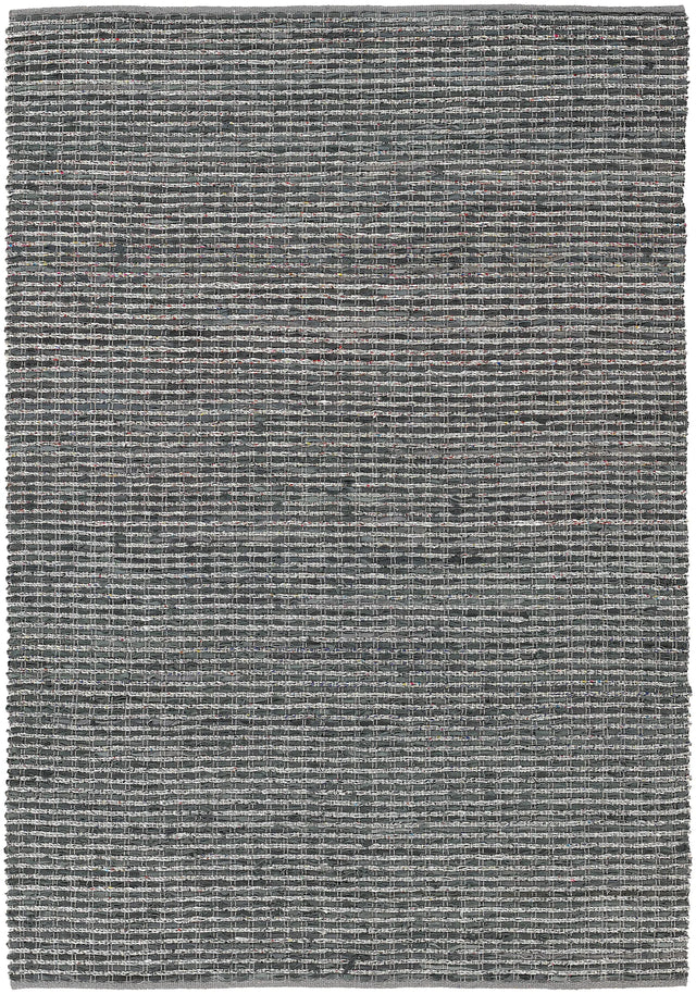 Chandra Easton EAS-7201 Blue and Grey rug, flat view