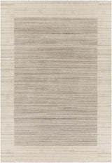 Chandra Elantra ELA-51700 Beige and Brown rug, flat view