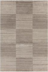 Chandra Elantra ELA-51701 Brown and Beige rug, flat view