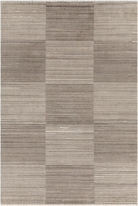 Chandra Elantra ELA-51701 Brown and Beige rug, flat view