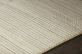 Chandra Elantra ELA-51701 Brown and Beige rug, side detail view