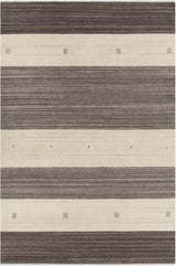 Chandra Elantra ELA-51703 Brown and Beige rug, flat view