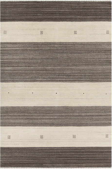 Chandra Elantra ELA-51703 Brown and Beige rug, flat view
