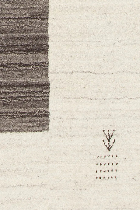 Chandra Elantra ELA-51705 Cream and Brown rug, texture close-up